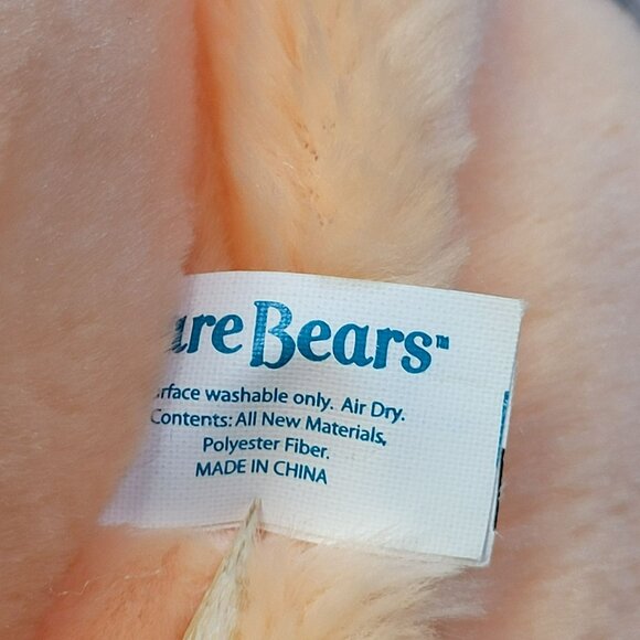 Care Bears Friendship Bear Plush Smiling Flowers Stuffed Animal Vtg 2002 26 in - Picture 5 of 10